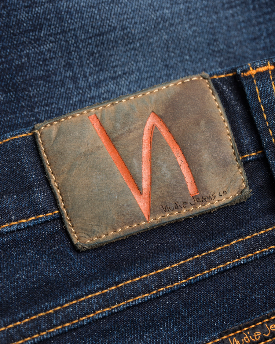 Hombres | Vaqueros | Nudie Jeans | Long John Organic Slim Fit Stretch Jeans Sparkles