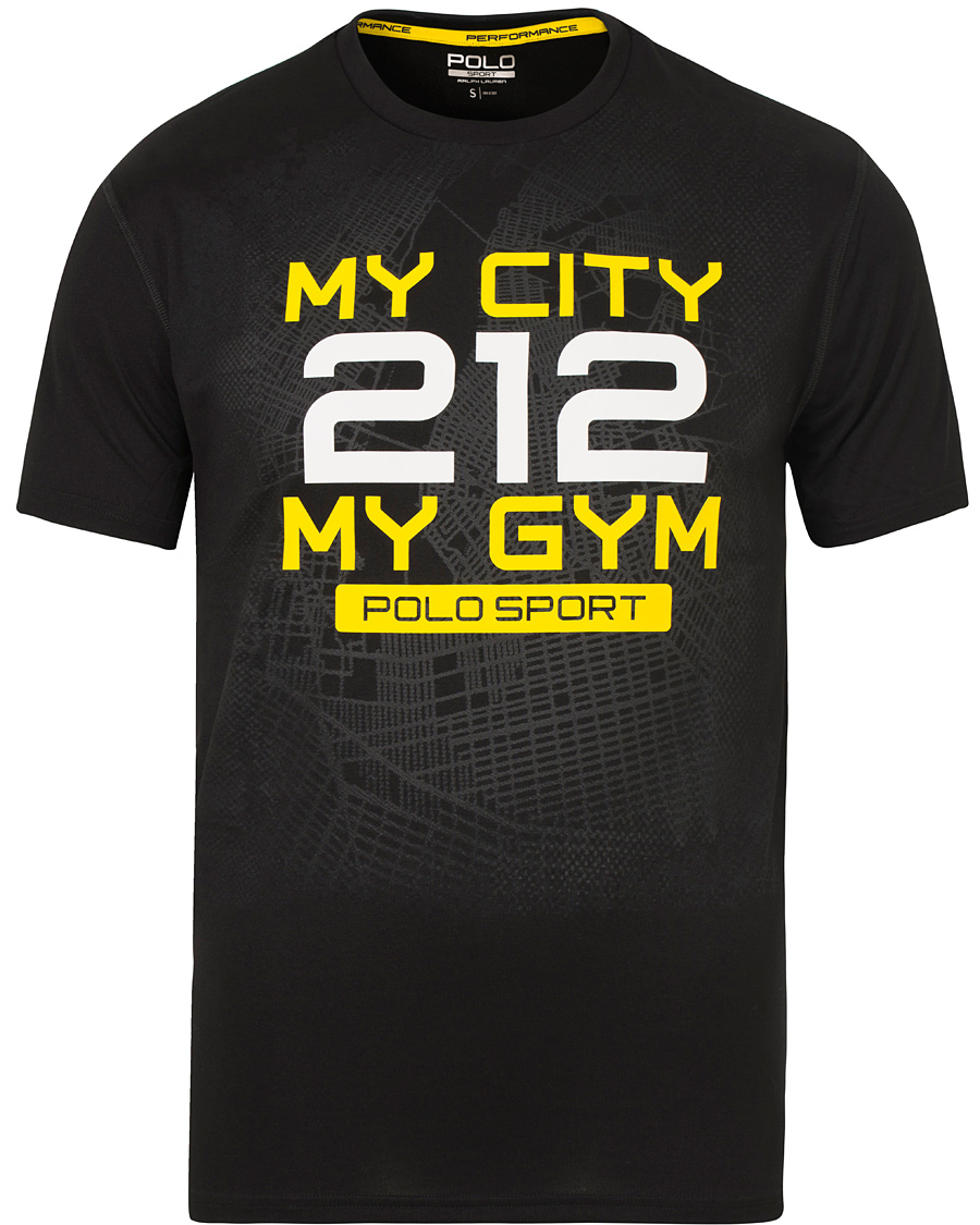 Hombres | Camisetas | Polo Sport Ralph Lauren | Crew Neck 212 Gym Tee Polo Black