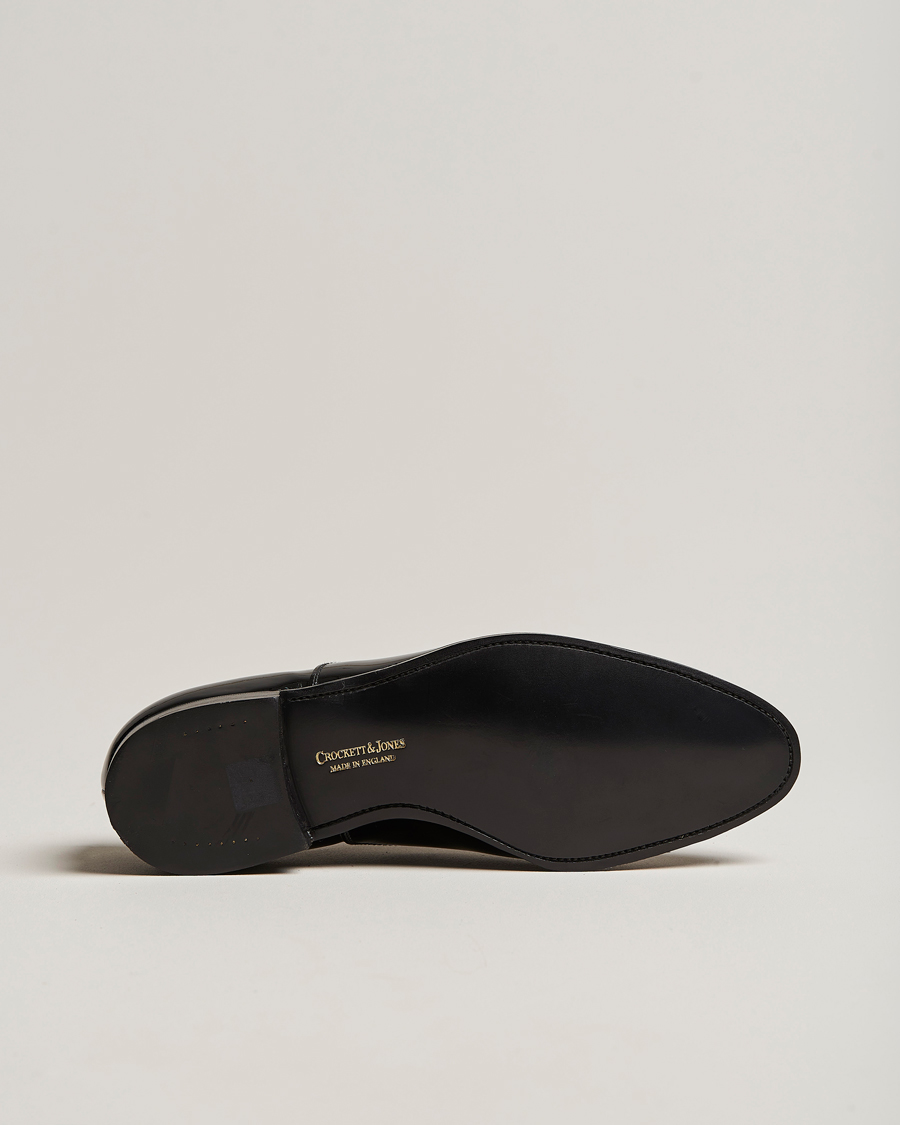 Hombres | Zapatos Oxford | Crockett & Jones | Overton Oxfords Black Patent