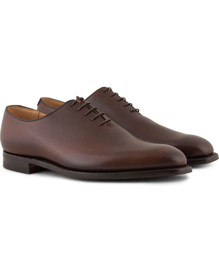 Hombres | Crockett & Jones MTO Alex Oxford City Sole Brown Grain Calf | Crockett & Jones | MTO Alex Oxford City Sole Brown Grain Calf
