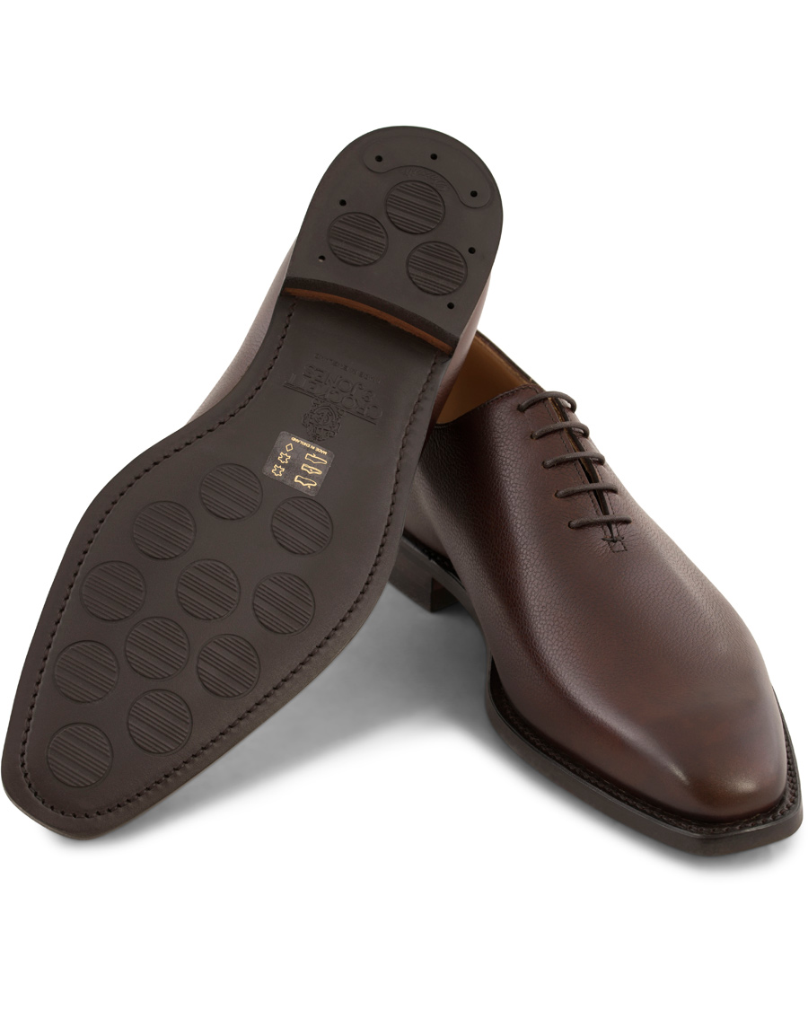 Hombres | Crockett & Jones MTO Alex Oxford City Sole Brown Grain Calf | Crockett & Jones | MTO Alex Oxford City Sole Brown Grain Calf