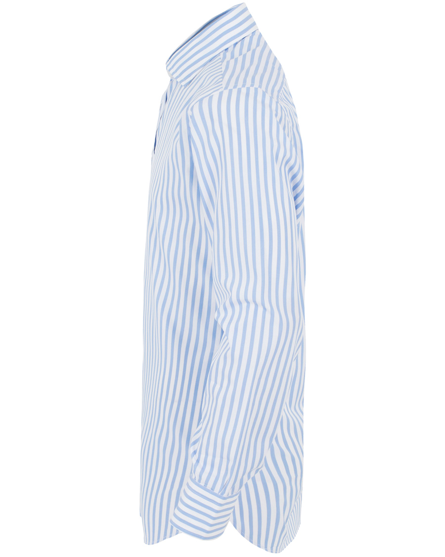 Hombres | Camisas | Turnbull & Asser | Slim Fit Bengal Stripe Shirt Light Blue