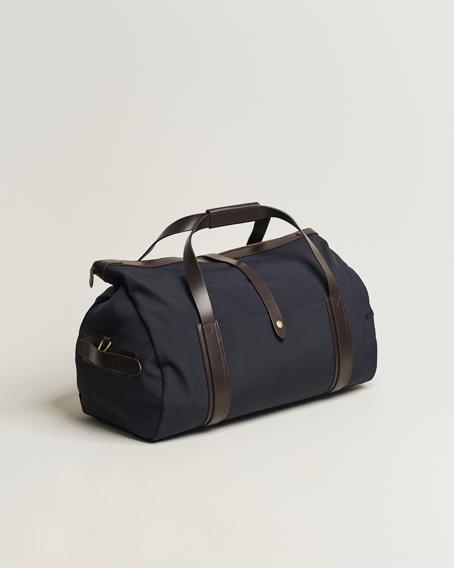 Men | Weekend Bags | Mismo | M/S Explorer Weekendbag Navy/Dark Brown