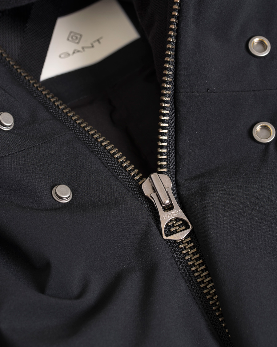Hombres | Abrigos y chaquetas | GANT Diamond G | Weav Quilted Down Parka Black