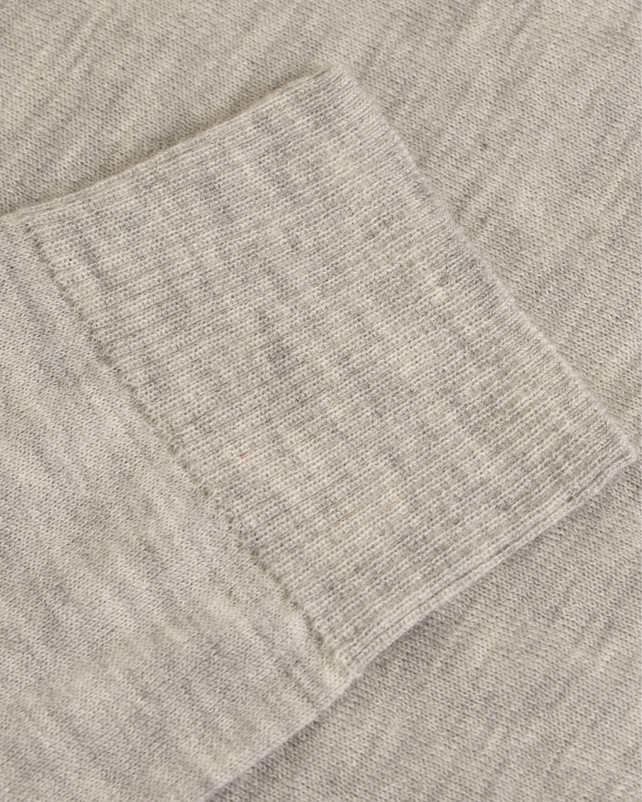 Hombres | Jerséis y prendas de punto | GANT Diamond G | Extra Fine Cashmere Crew Neck Light Grey Melange