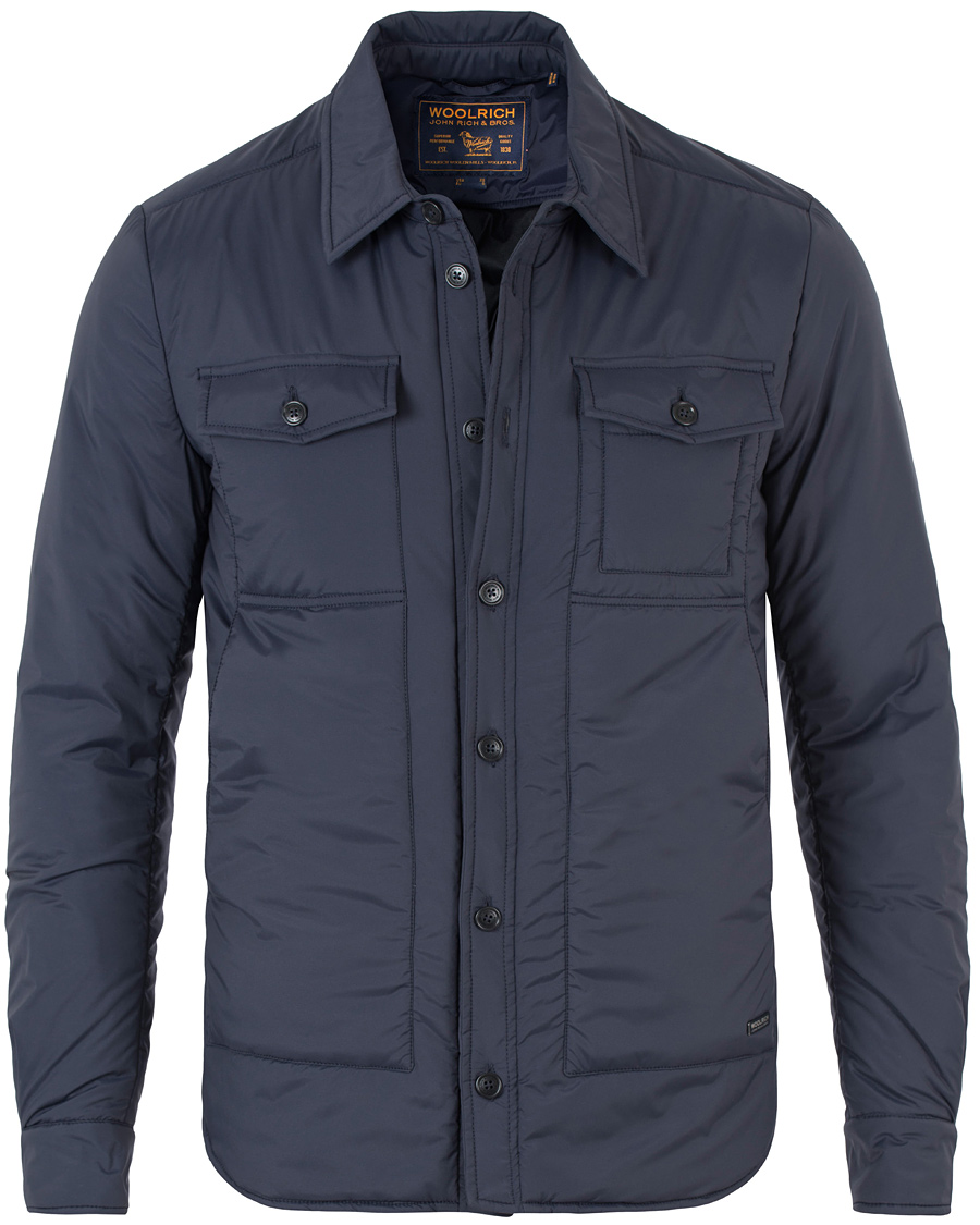 Hombres | Abrigos y chaquetas | Woolrich | Comfort Shirt Jacket Navy