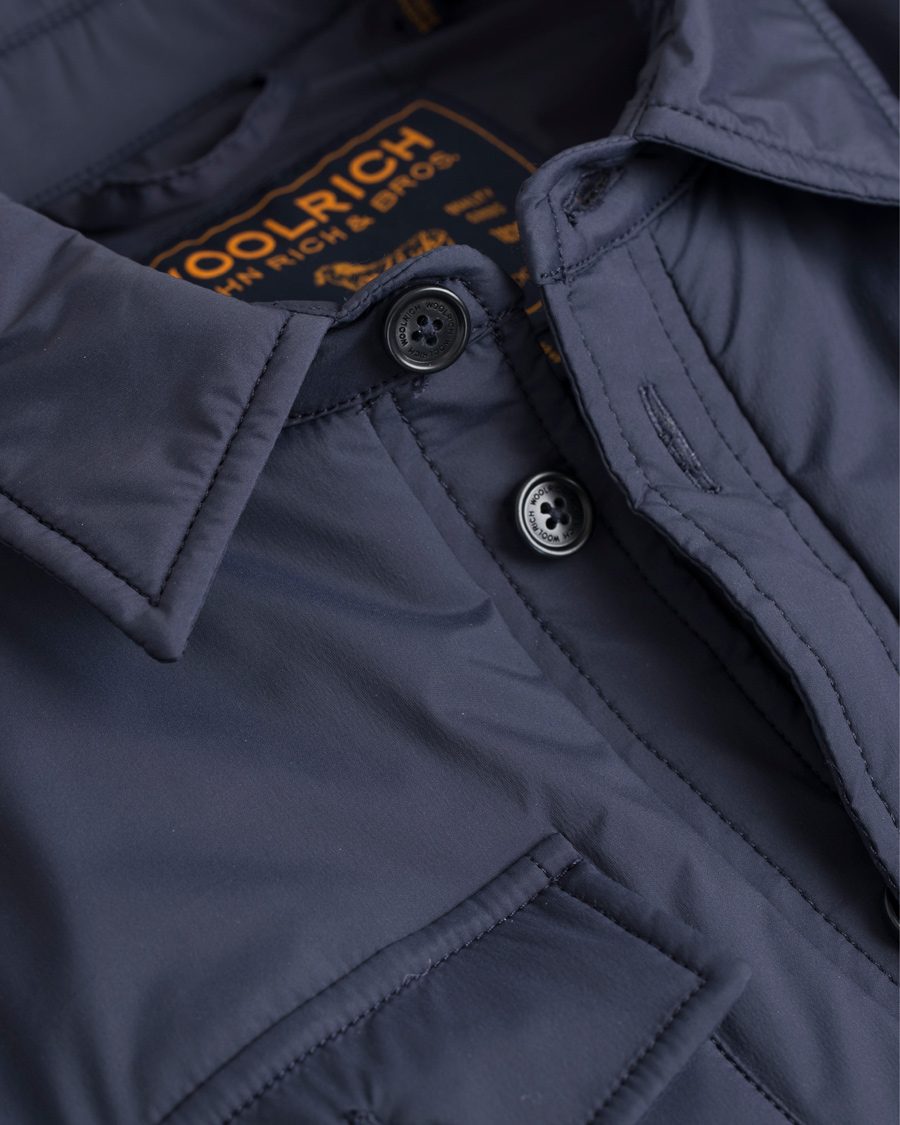 Hombres | Abrigos y chaquetas | Woolrich | Comfort Shirt Jacket Navy