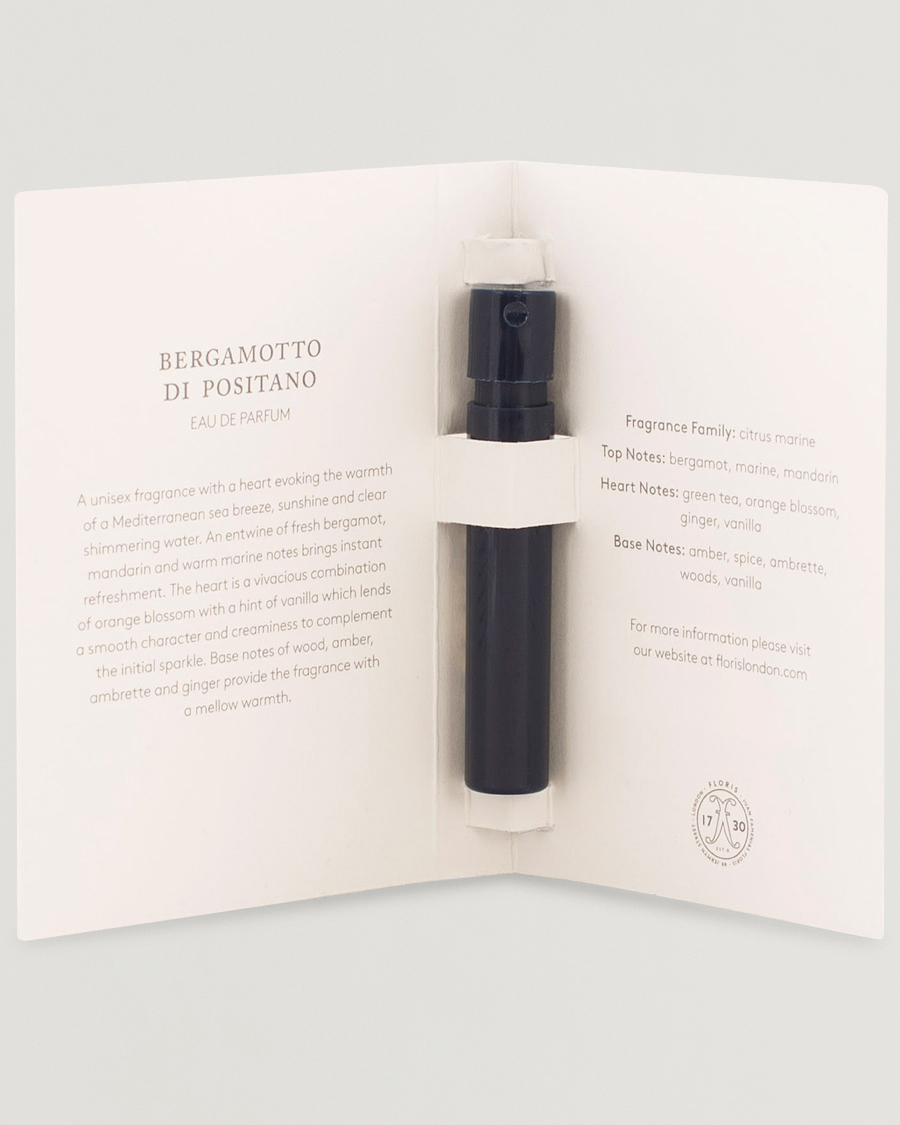 Hombres | Fragancias | | Floris London Bergamotto di Positano Eau de Parfum 2ml Sample