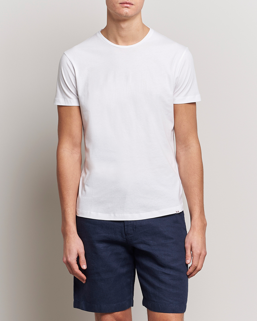 Hombres | Camisetas | Orlebar Brown | OB Crew Neck Tee White