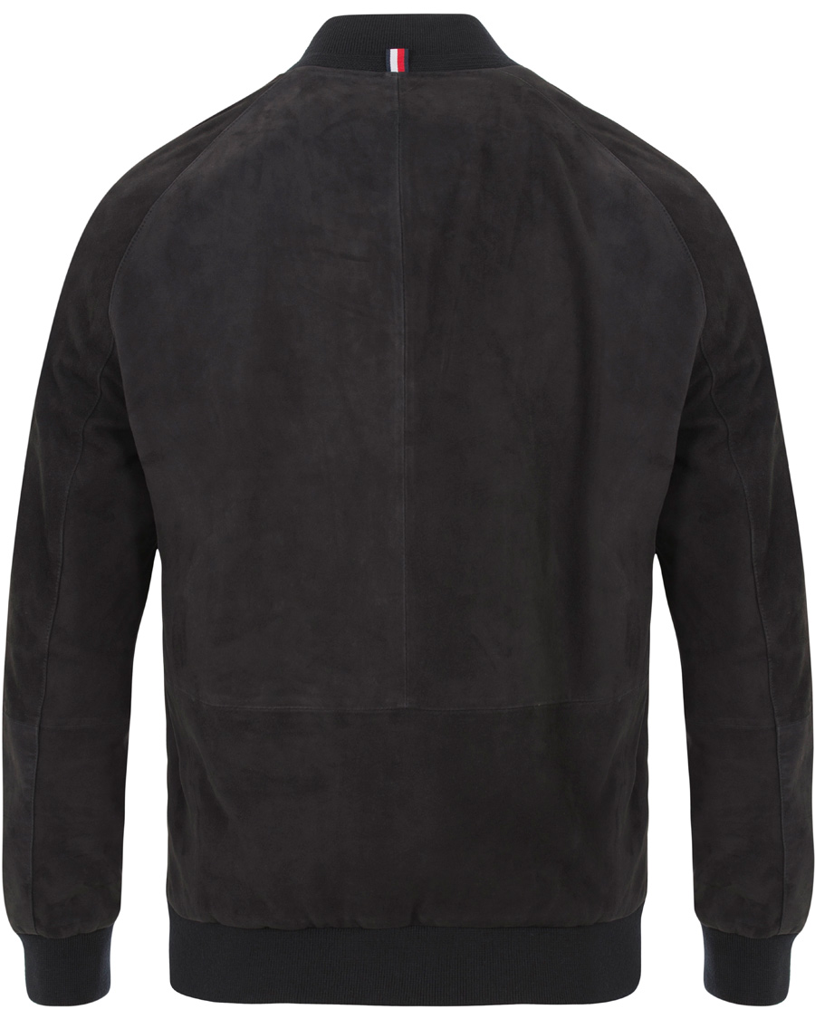 Hombres | Abrigos y chaquetas | Tommy Hilfiger | Caen Bomber Suede Jacket Midnight
