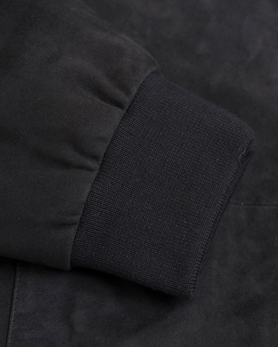 Hombres | Abrigos y chaquetas | Tommy Hilfiger | Caen Bomber Suede Jacket Midnight