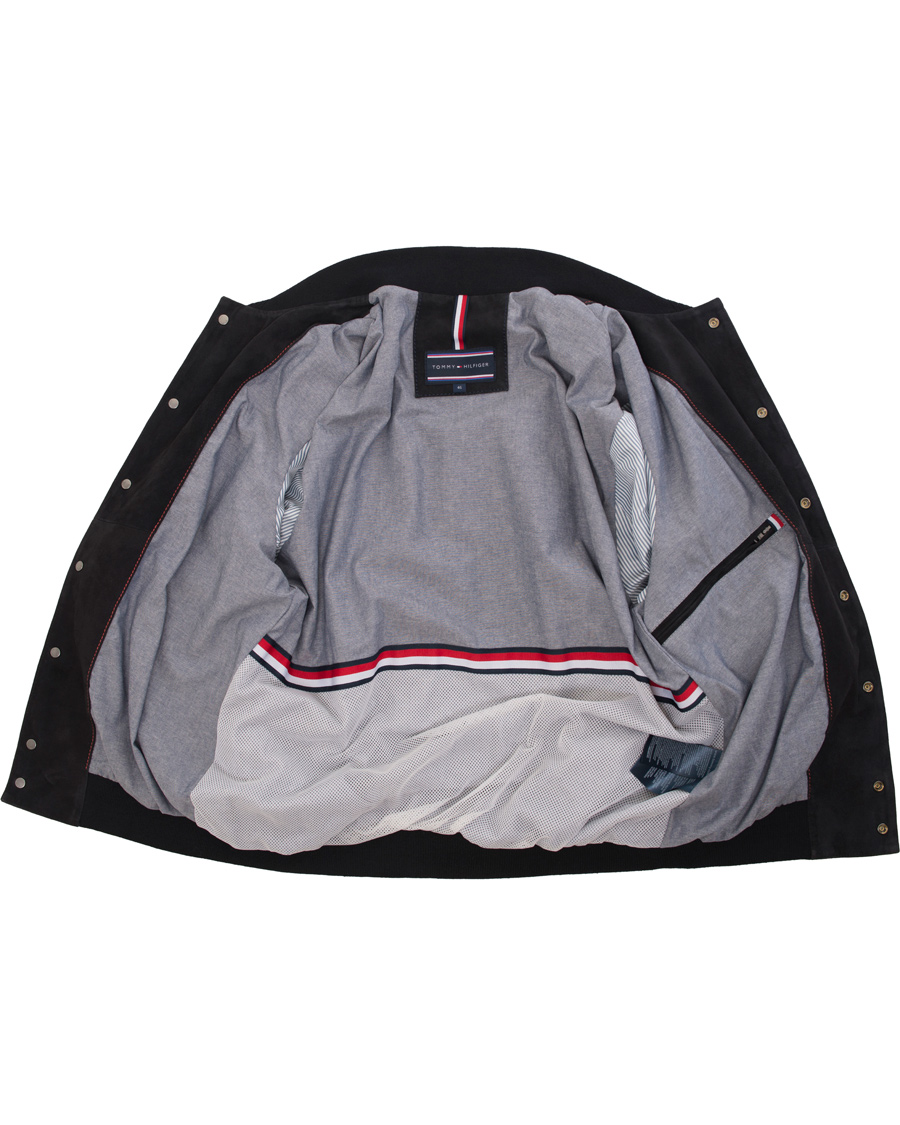 Hombres | Abrigos y chaquetas | Tommy Hilfiger | Caen Bomber Suede Jacket Midnight
