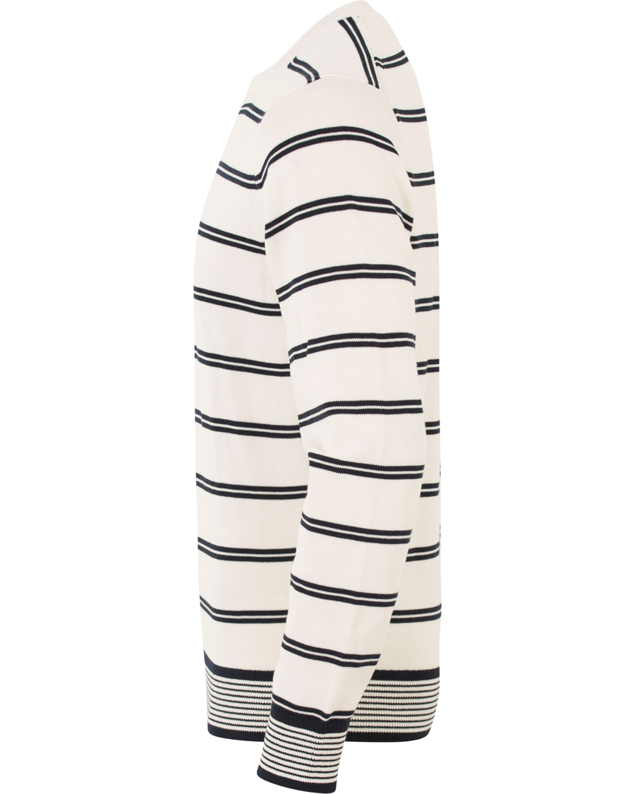 Hombres | Jerséis y prendas de punto | Tommy Hilfiger | Hendrics Stripe Knitted Crew Neck Snow White