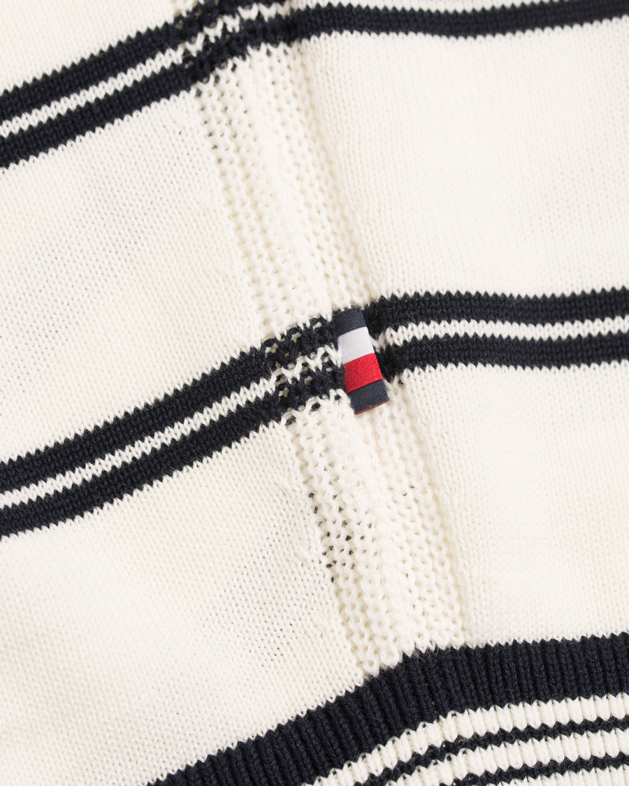 Hombres | Jerséis y prendas de punto | Tommy Hilfiger | Hendrics Stripe Knitted Crew Neck Snow White
