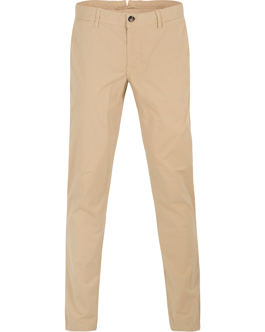 Hombres | Pantalones | J.Lindeberg | Chaze Deco Satin Stretch Chinos Beige