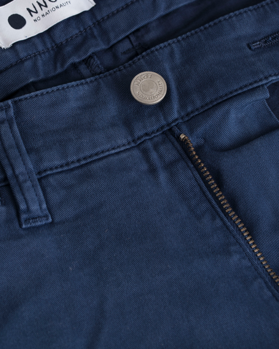 Hombres | Pantalones | NN07 | Marco 1200 Stretch Chinos Light Navy