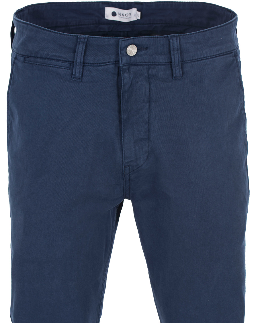 Hombres | Pantalones | NN07 | Marco 1200 Stretch Chinos Light Navy