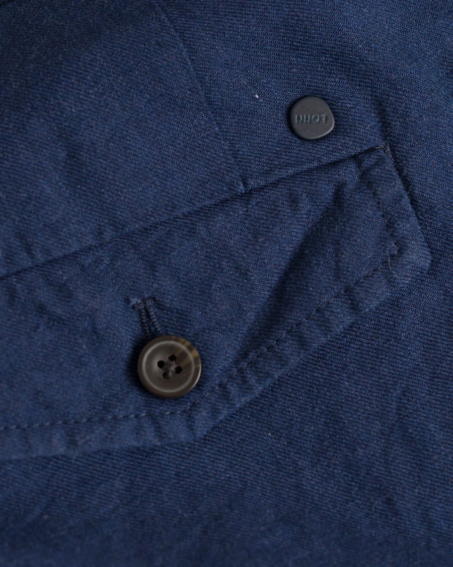 Hombres | Pantalones | NN07 | Copenhagen Cotton/Linen Trousers Blue