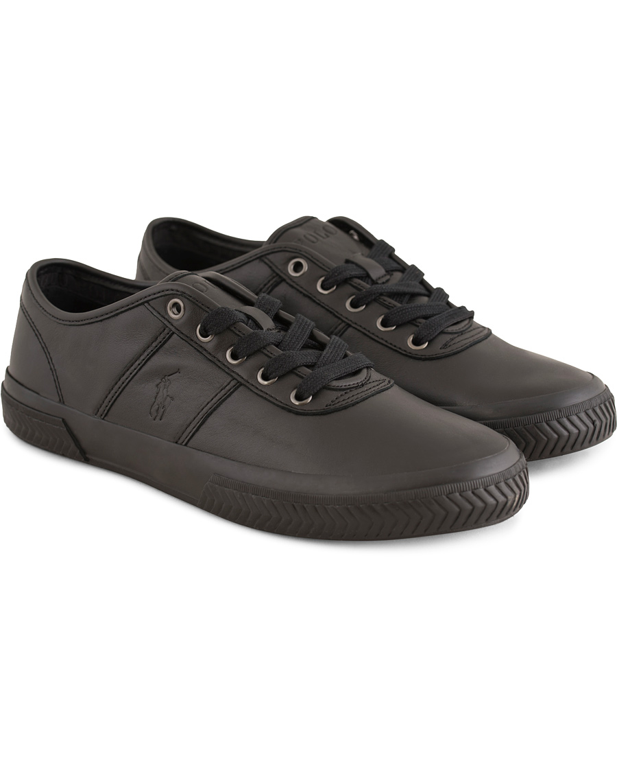 Hombres | Polo Ralph Lauren Tyrian Calf Sneaker Black | Polo Ralph Lauren | Tyrian Calf Sneaker Black
