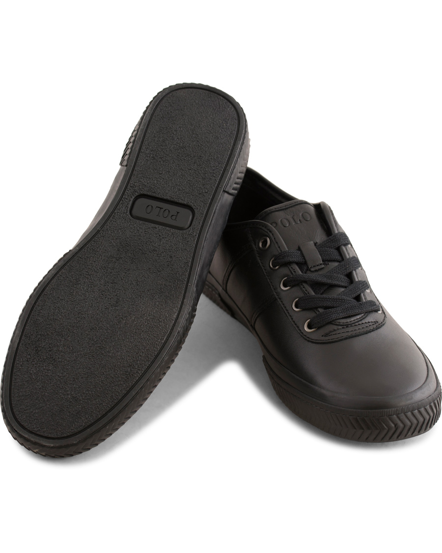 Hombres | Polo Ralph Lauren Tyrian Calf Sneaker Black | Polo Ralph Lauren | Tyrian Calf Sneaker Black