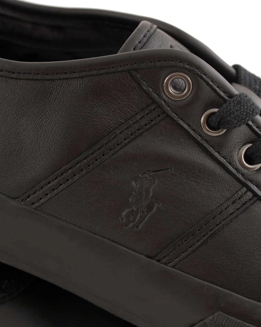 Hombres | Polo Ralph Lauren Tyrian Calf Sneaker Black | Polo Ralph Lauren | Tyrian Calf Sneaker Black