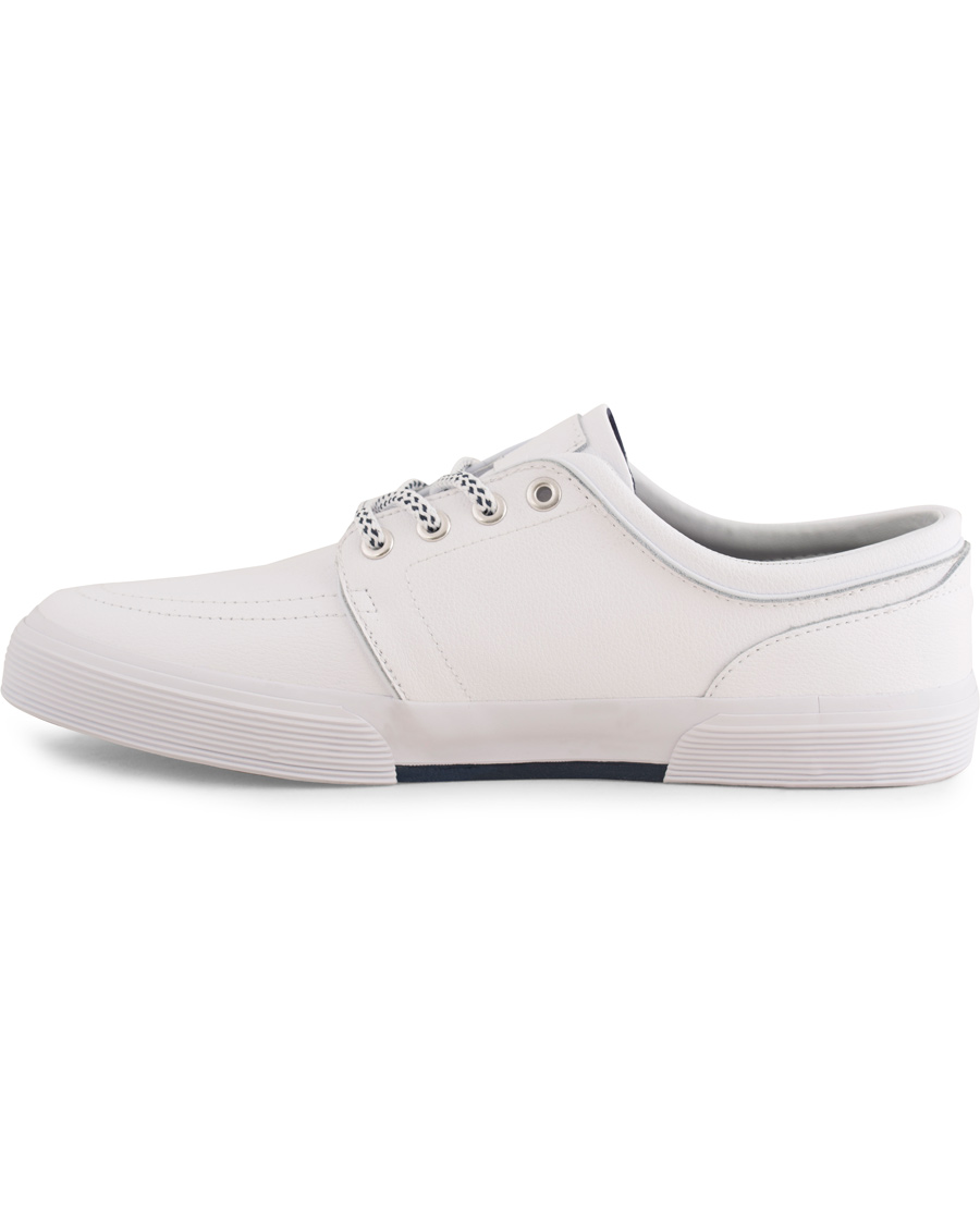 Hombres | Polo Ralph Lauren Faxon Low Leather Sneaker White | Polo Ralph Lauren | Faxon Low Leather Sneaker White