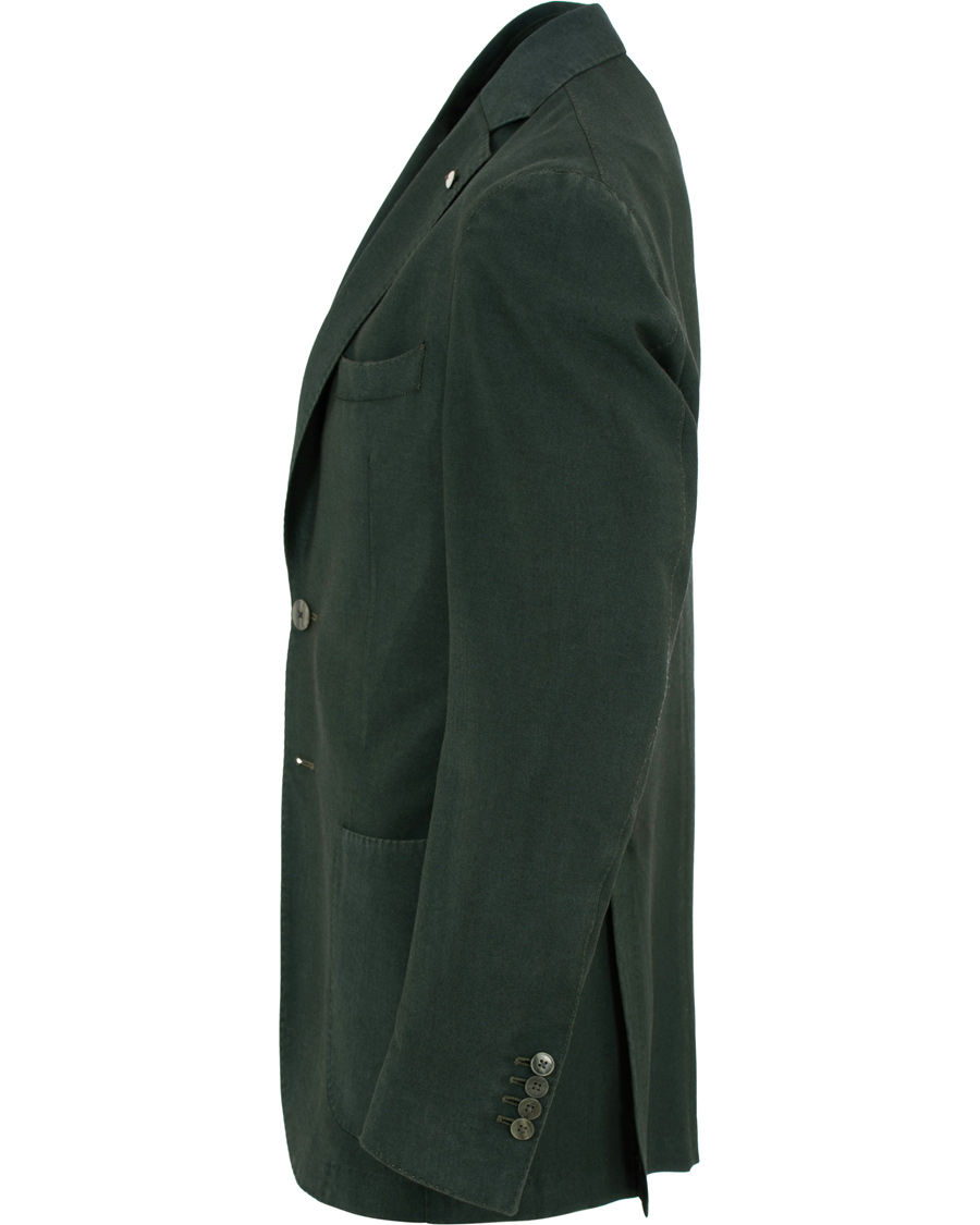 Hombres | Blazers | L.B.M. 1911 | Jack Regular Vintage Wool/Mohair Blazer Green