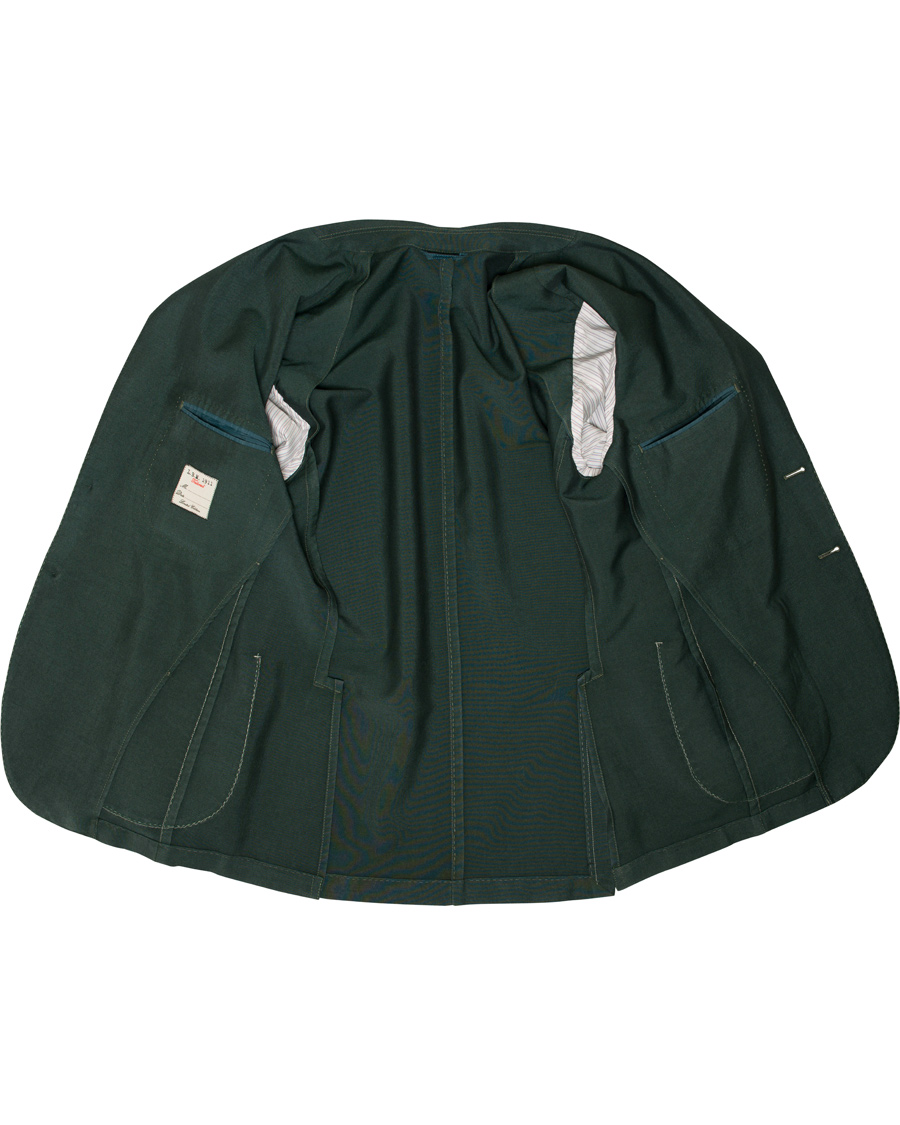 Hombres | Blazers | L.B.M. 1911 | Jack Regular Vintage Wool/Mohair Blazer Green