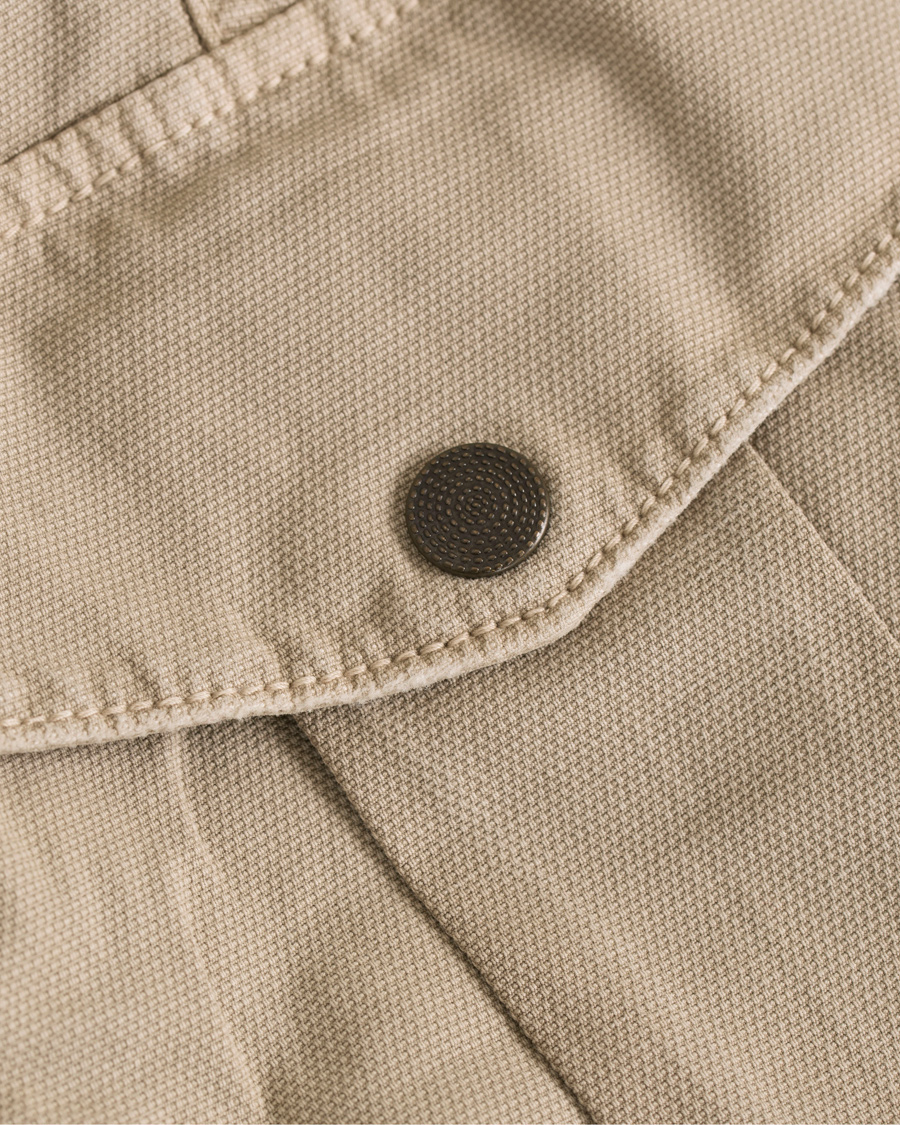 Hombres | Pantalones | Incotex | Slim Fit Cargo Slacks Natural