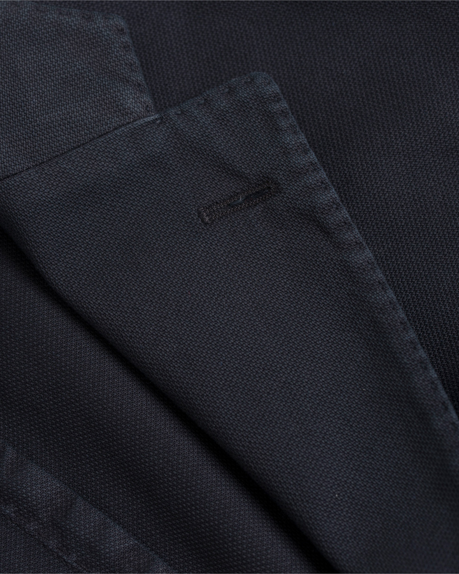 Hombres | Blazers | Boglioli | K Jacket Stretch Cotton Blazer Dark Blue