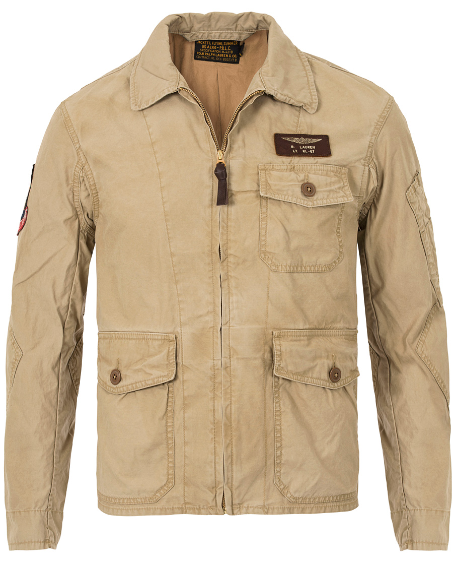 Hombres | Abrigos y chaquetas | Polo Ralph Lauren | Flight Jacket Gallery Tan
