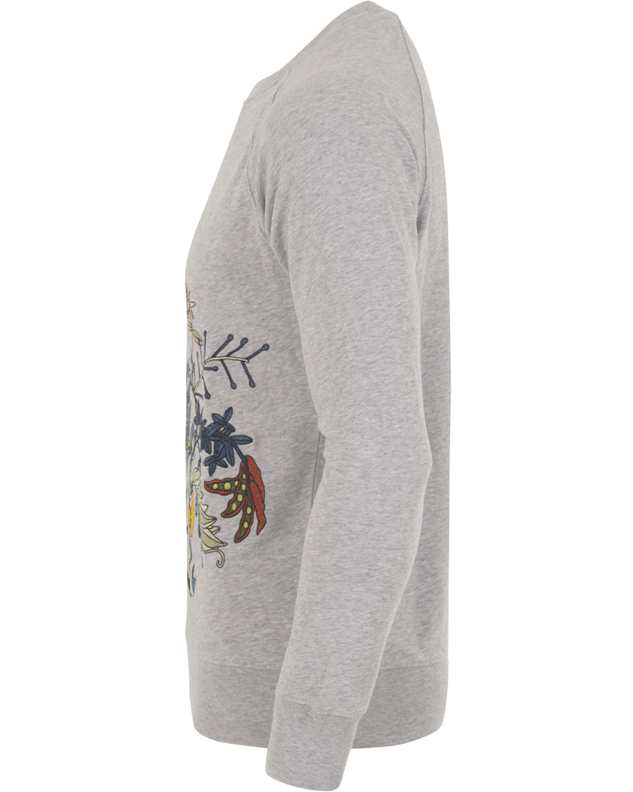 Hombres | Jerséis y prendas de punto | GANT Rugger | The Embroidery Crew Sweatshirt Grey