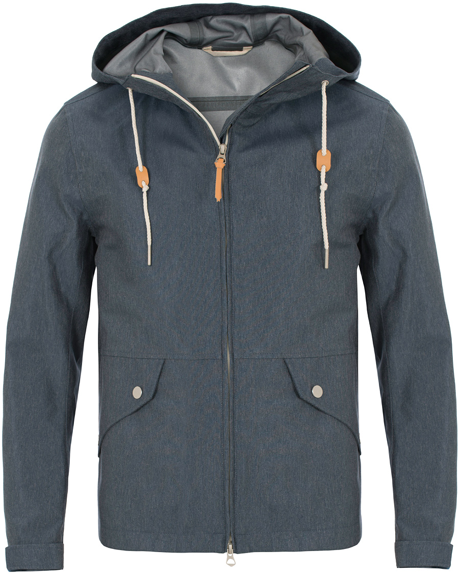 Hombres | Abrigos y chaquetas | GANT Rugger | 3 Layer Jacket Indigo Blue