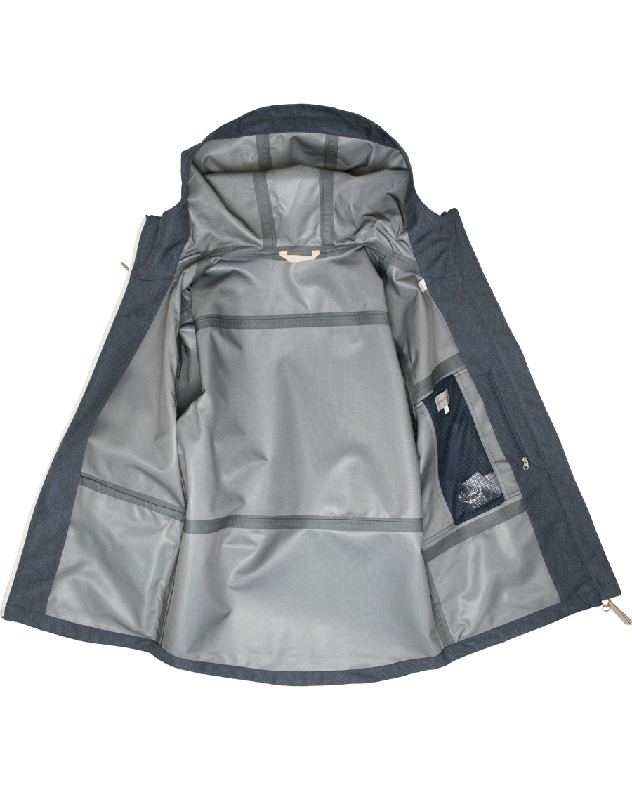 Hombres | Abrigos y chaquetas | GANT Rugger | 3 Layer Jacket Indigo Blue