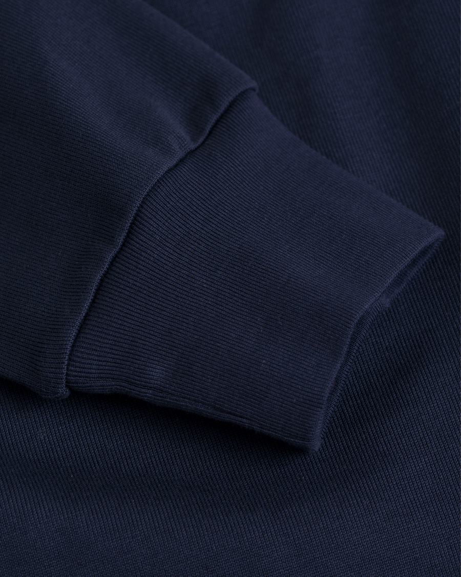 Hombres | Jerséis y prendas de punto | GANT Diamond G | Mercerized Rugby Top Marine