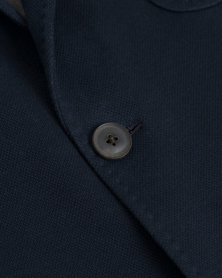 Hombres | Blazers | Gant | Weekender Fit Cotton Pique Blazer Navy