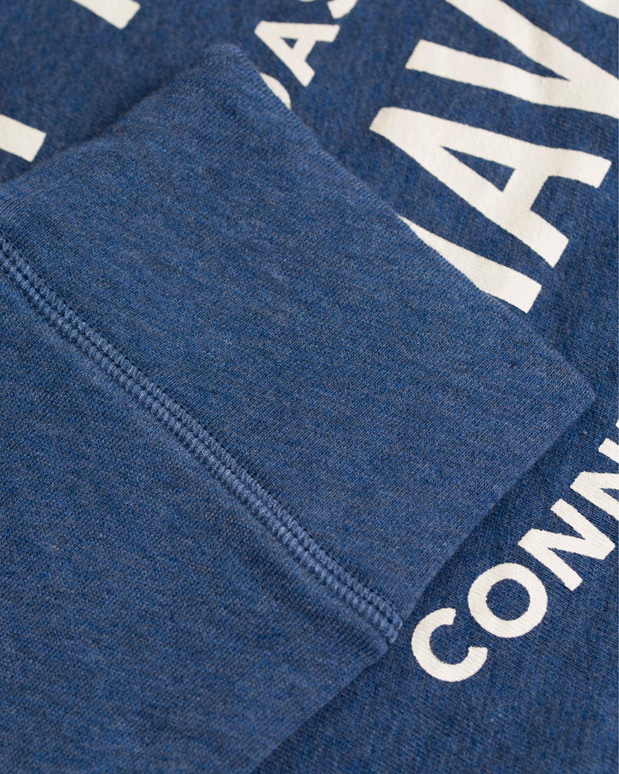 Hombres | Jerséis y prendas de punto | GANT | New Haven Sweatshirt Blue Melange