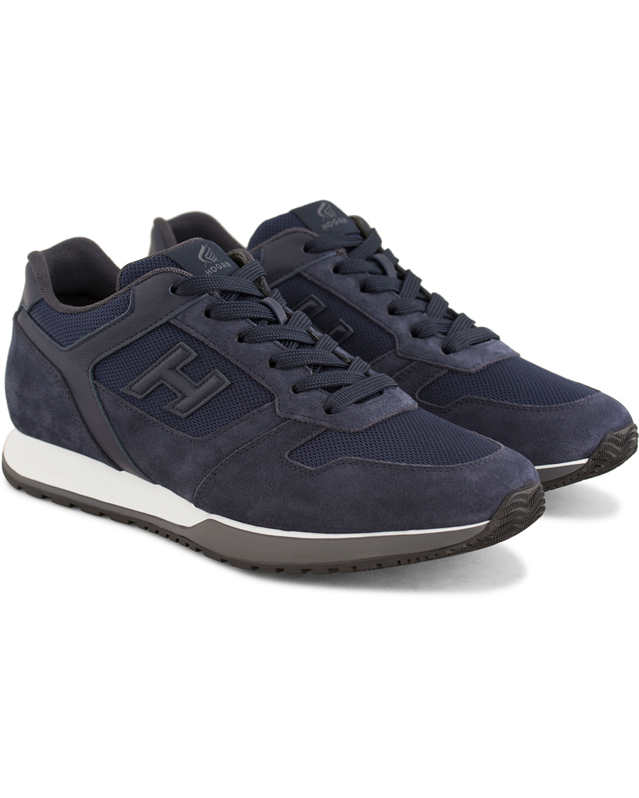 Hombres | Hogan Running Sneakers Navy Suede | Hogan | Running Sneakers Navy Suede