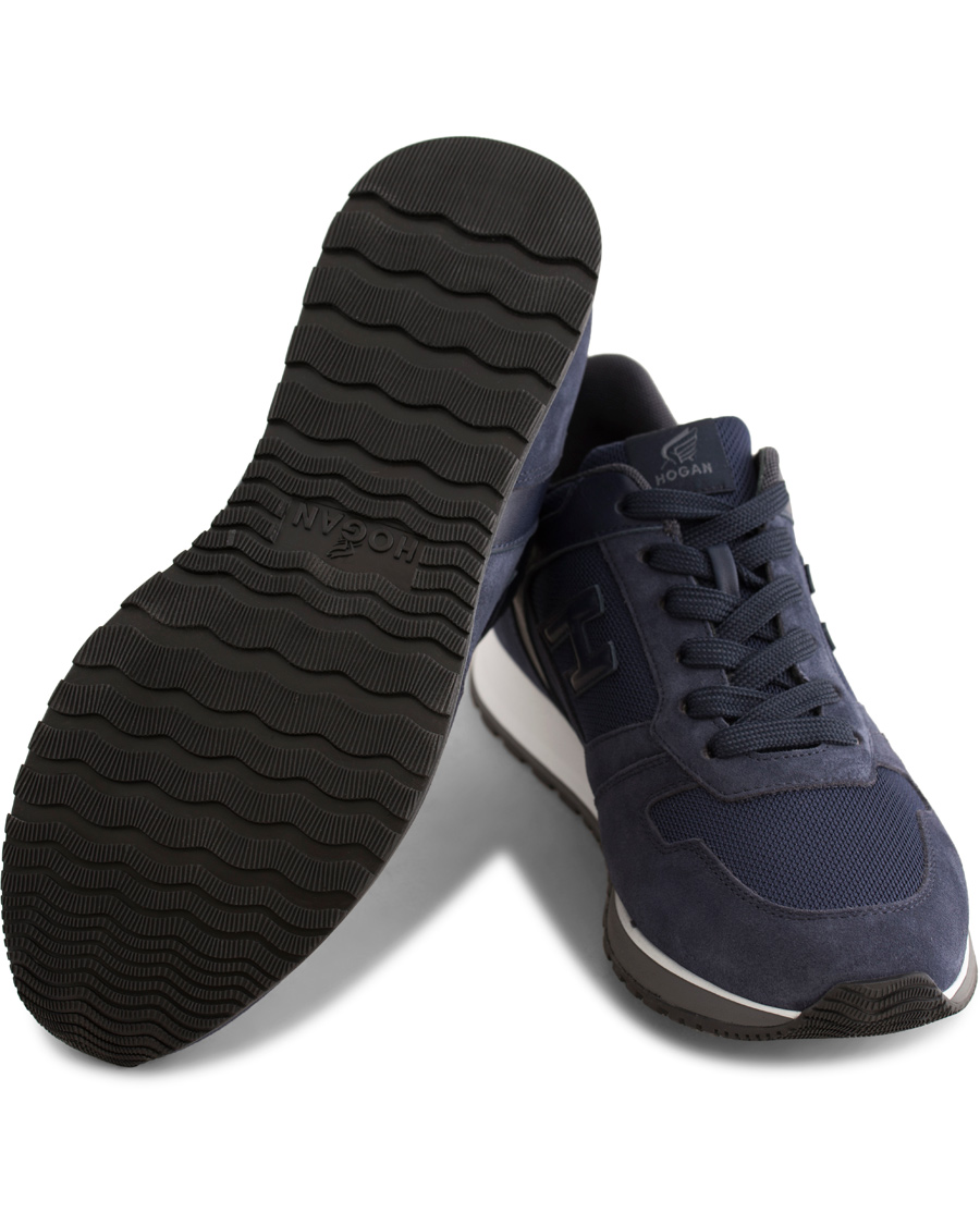 Hombres | Hogan Running Sneakers Navy Suede | Hogan | Running Sneakers Navy Suede