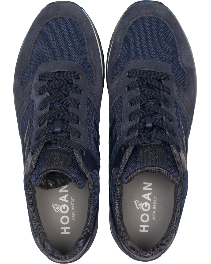 Hombres | Hogan Running Sneakers Navy Suede | Hogan | Running Sneakers Navy Suede