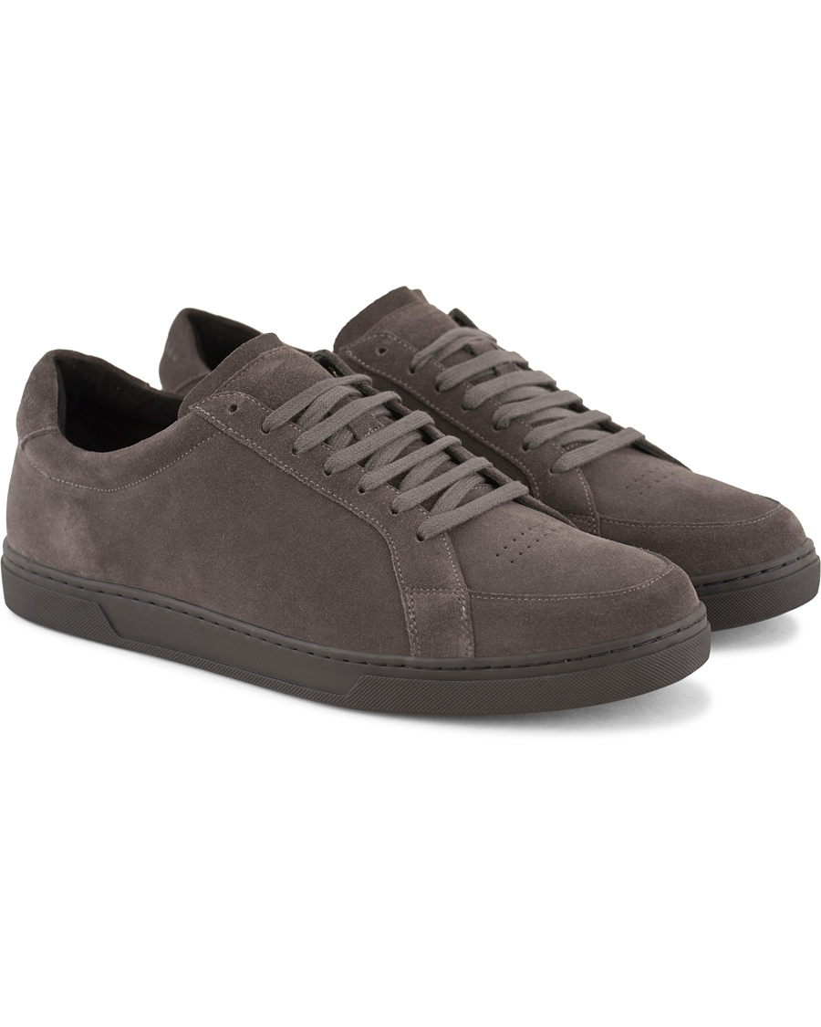 Hombres | Tiger of Sweden Arne Suede Sneakers Charcoal | Tiger of Sweden | Arne Suede Sneakers Charcoal