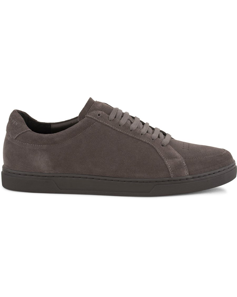 Hombres | Tiger of Sweden Arne Suede Sneakers Charcoal | Tiger of Sweden | Arne Suede Sneakers Charcoal
