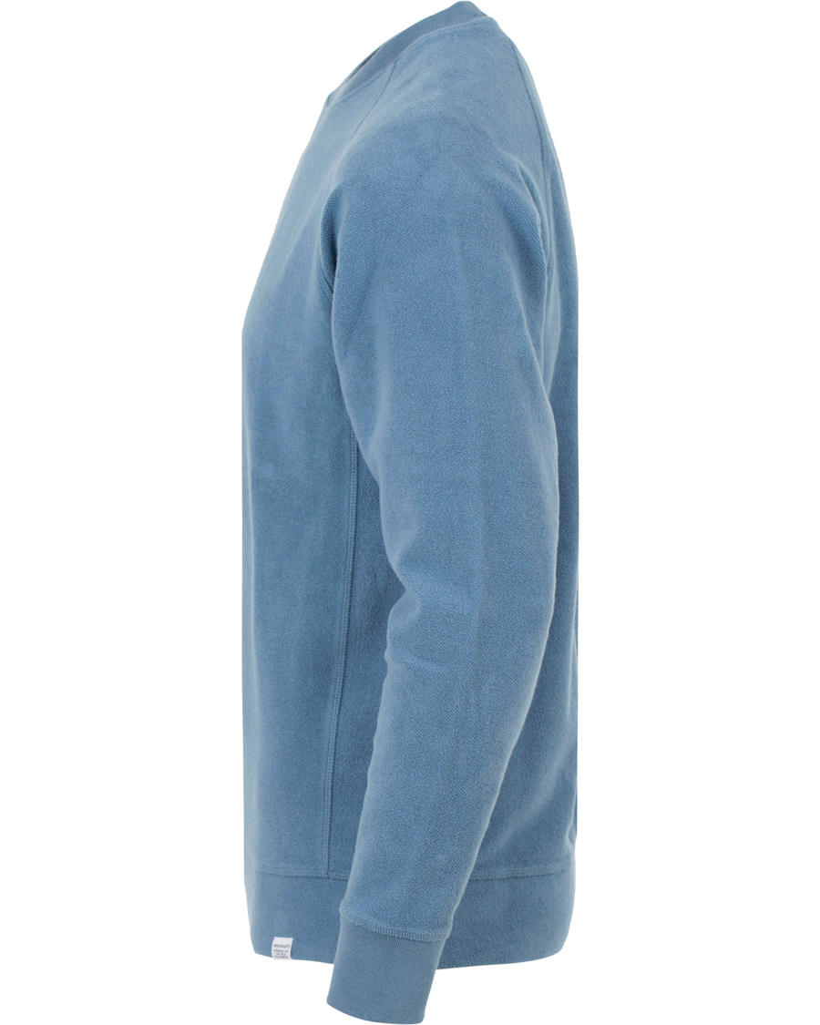 Hombres | Jerséis y prendas de punto | Norse Projects | Ketel Brushed Sweatshirt Marginal Blue