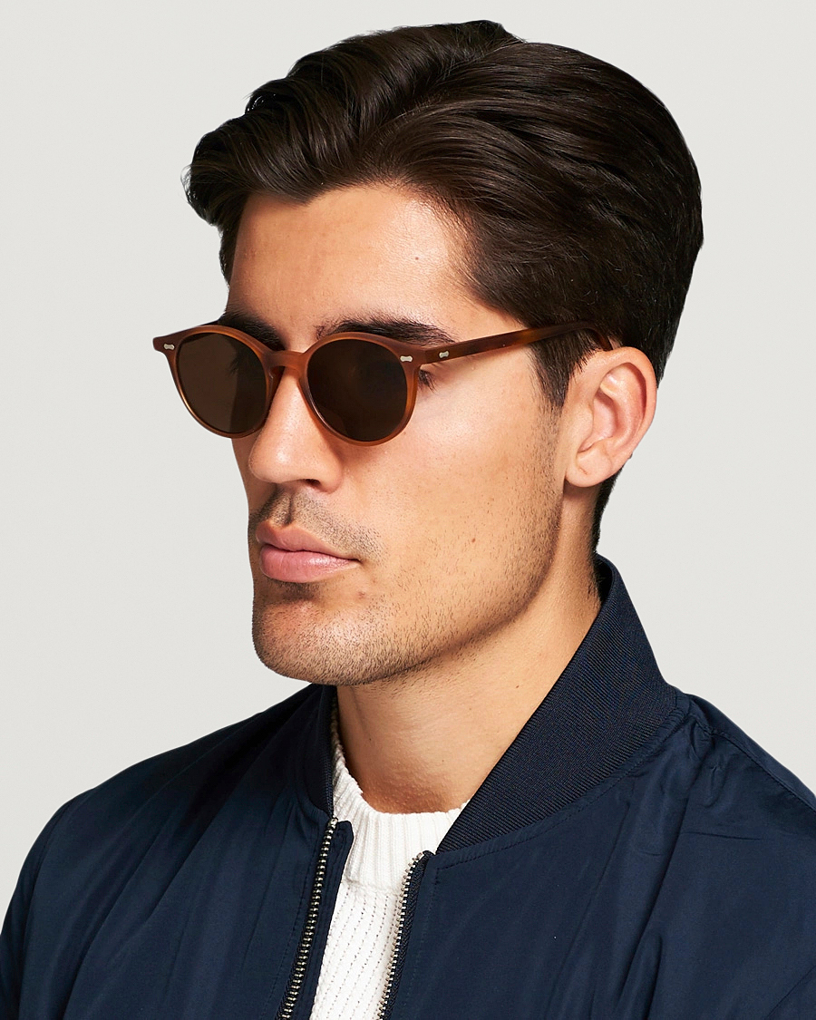 Hombres | Gafas de sol redondas | TBD Eyewear | Cran Sunglasses Matte Classic Tortoise