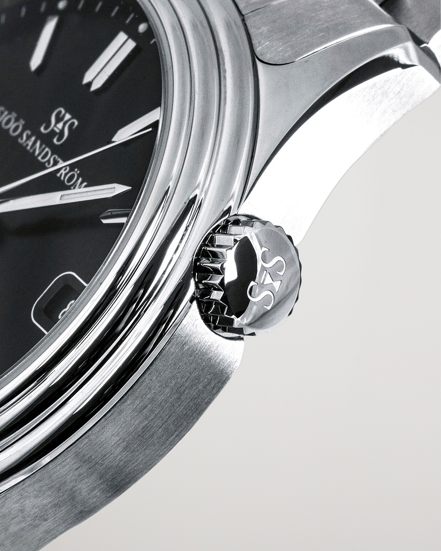 Hombres | Sjöö Sandström Royal Steel Classic 36mm Black with Steel | Sjöö Sandström | Royal Steel Classic 36mm Black with Steel