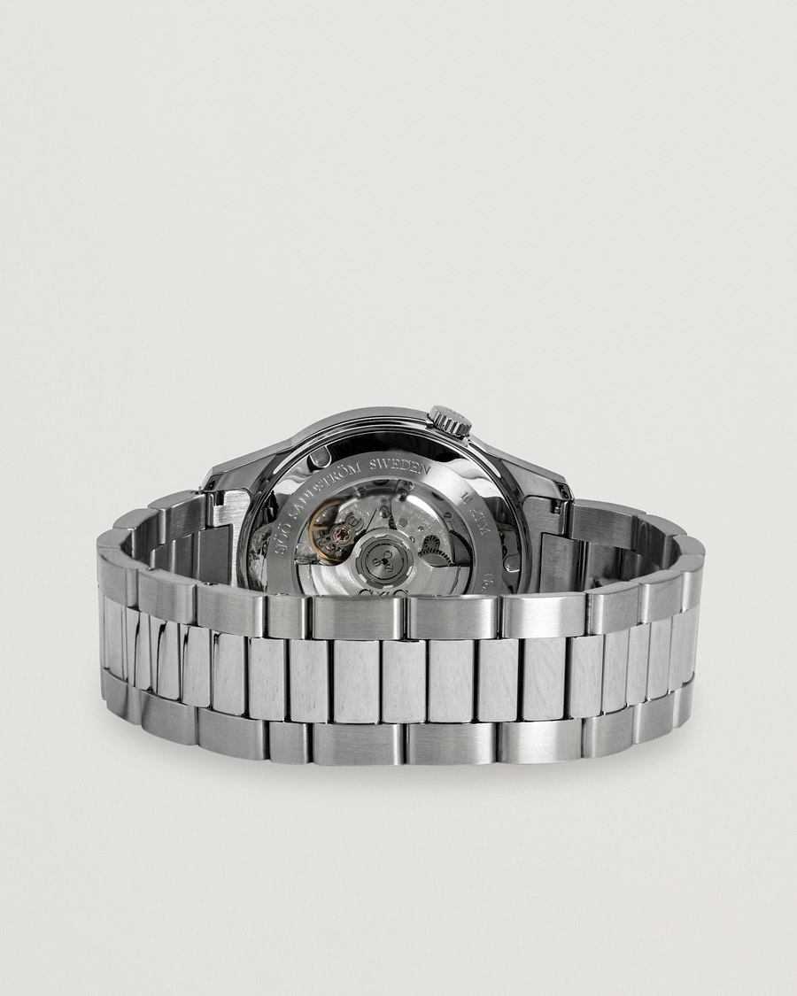 Hombres | Sjöö Sandström Royal Steel Classic 41mm Black and Steel | Sjöö Sandström | Royal Steel Classic 41mm Black and Steel
