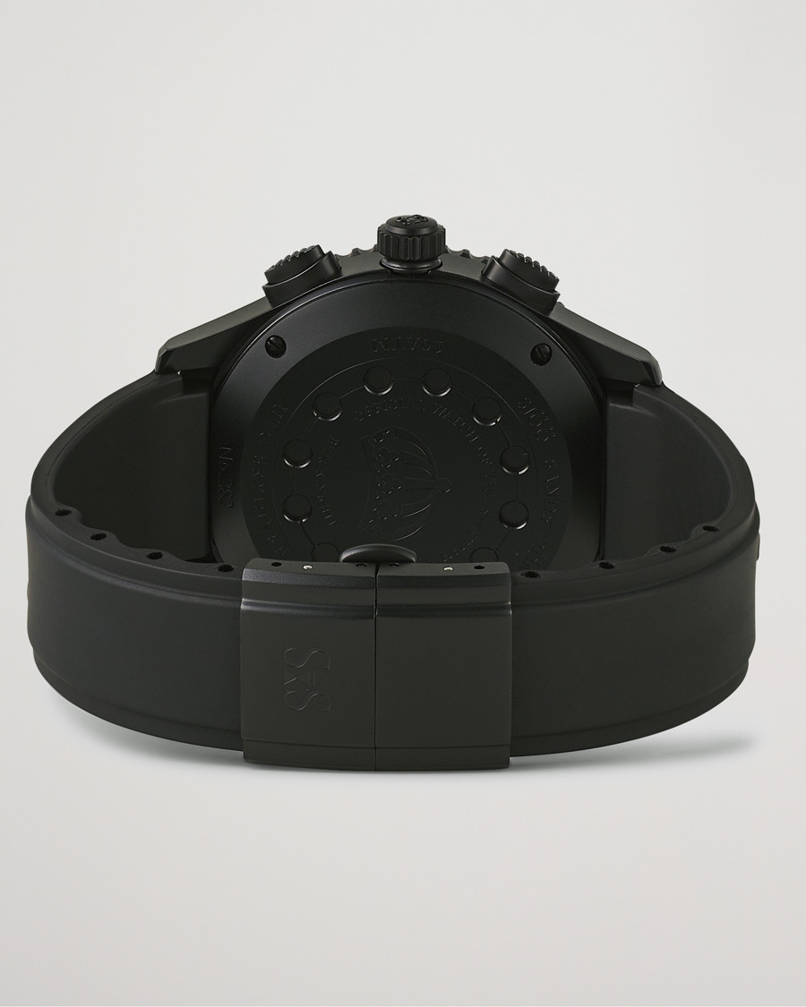 Hombres | Sjöö Sandström UTC Skydiver 44,2mm Black Night and Black Rubber | Sjöö Sandström | UTC Skydiver 44,2mm Black Night and Black Rubber