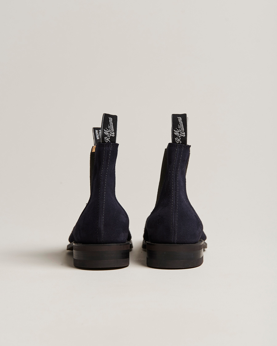 Hombres | R.M.Williams Blaxland G Boot Universe Navy Suede | R.M.Williams | Blaxland G Boot Universe Navy Suede