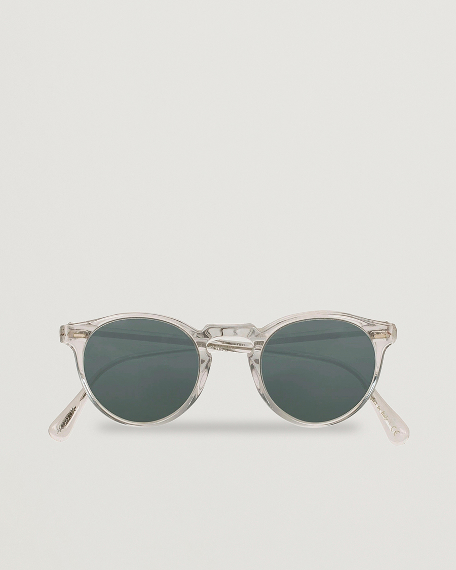 Hombres | Gafas de sol | Oliver Peoples | Gregory Peck Sunglasses Crystal/Indigo Photochromic