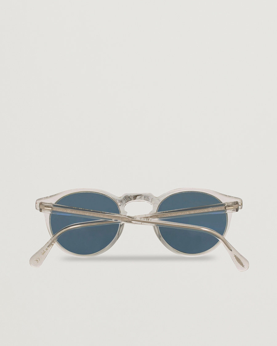 Hombres | Gafas de sol | Oliver Peoples | Gregory Peck Sunglasses Crystal/Indigo Photochromic